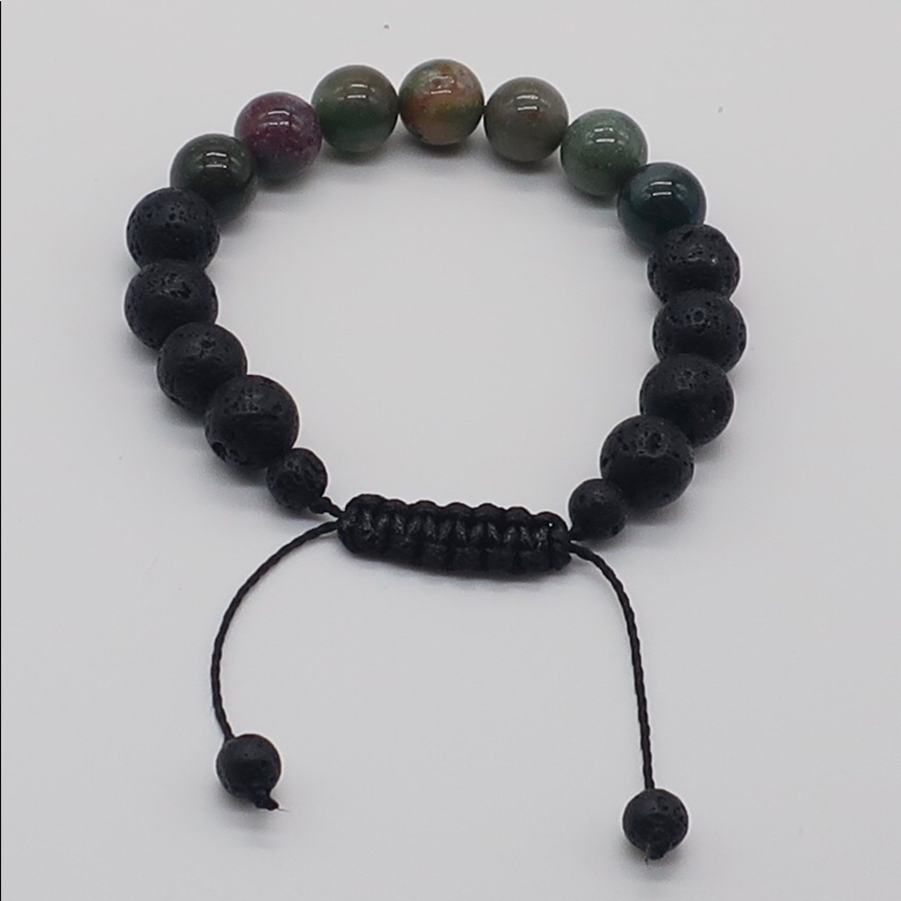 BLAKE BRACELET MEN'S GEMSTONE SLIDE BRACELET